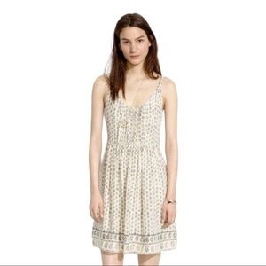 Madewell Sun Isle Silk Dress‎ in Moroccan Floral 6